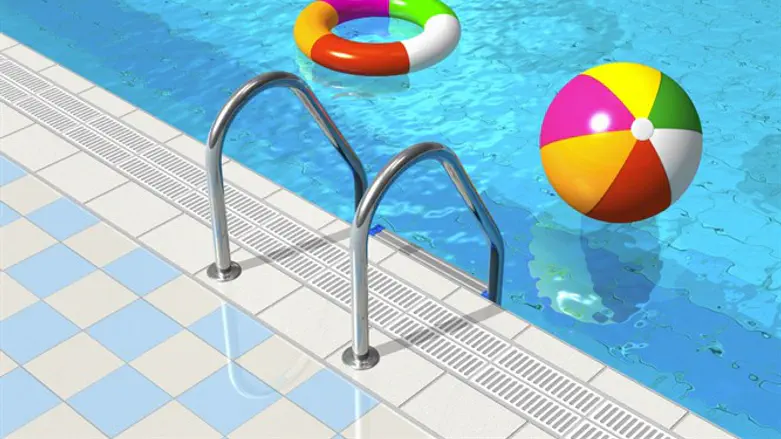 Illustrative: summer pool