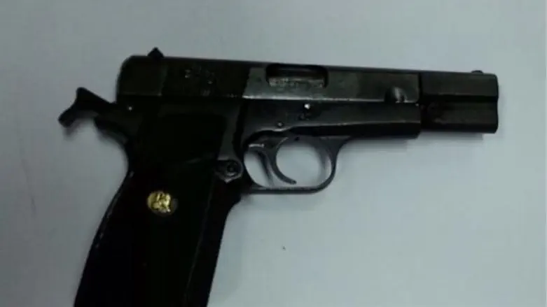 האקדח שנתפס