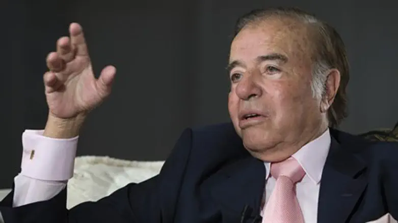 Former President of Argentina Carlos Menem