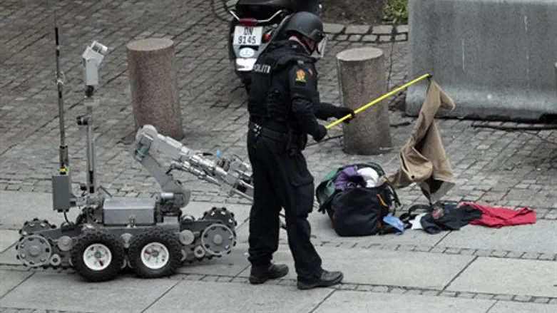 Police bomb disposal unit in Oslo (file)