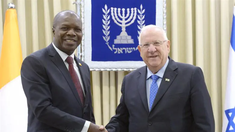 הנשיא רבלין וד"ר מברי