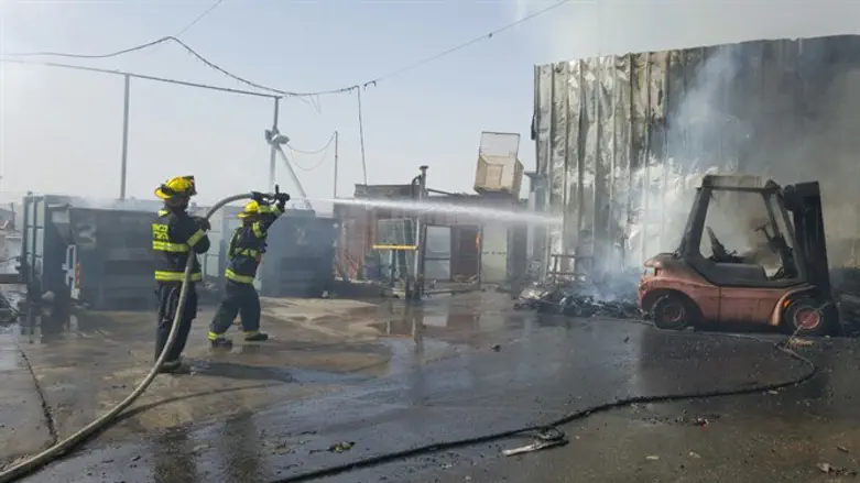 השריפה בגבעת שאול