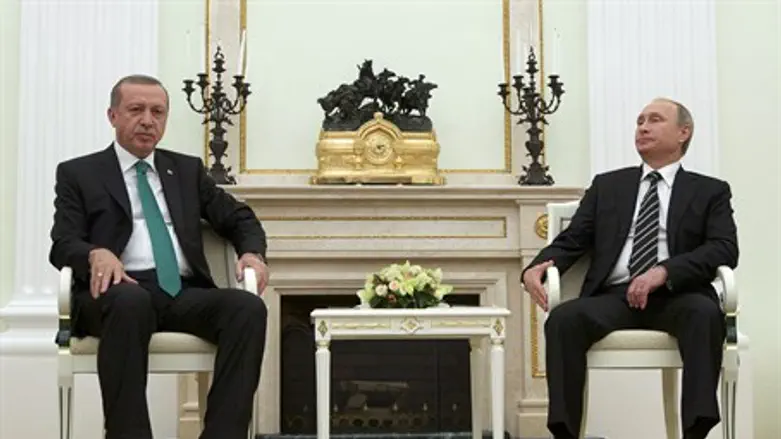Путин и Эрдоган (Архив)