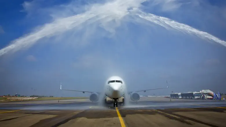 New runway at Ben Gurion Airport