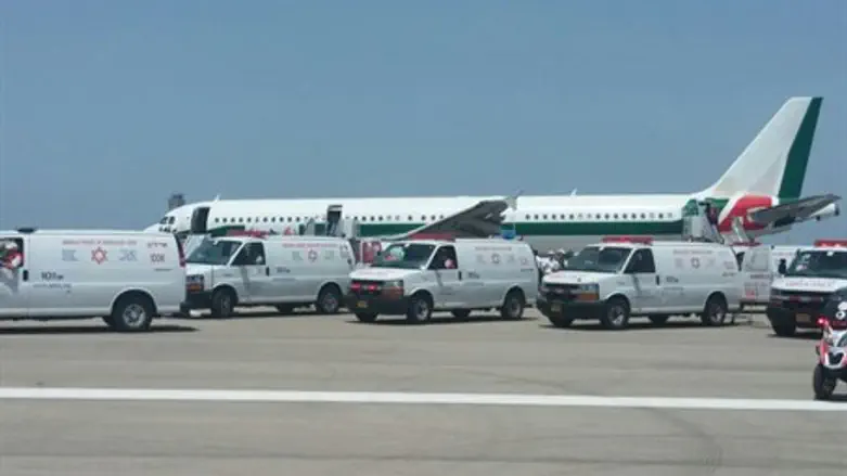 Учения в аэропорту Бен-Гурион