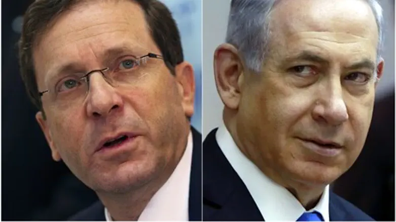 Биньямин Нетаньяху и Ицхак Герцог