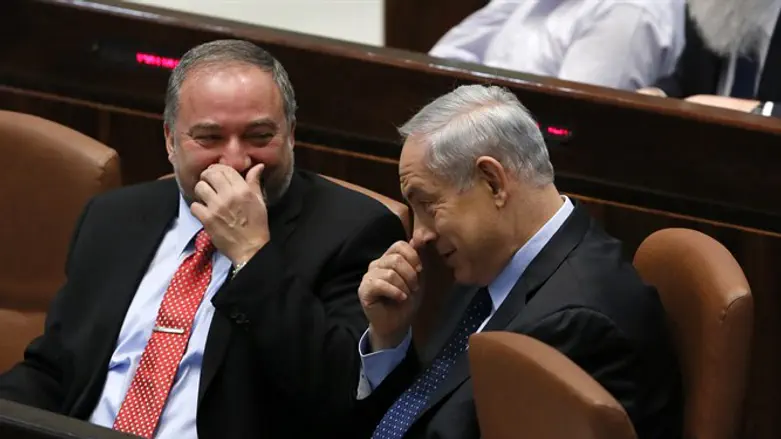 Нетаньяху и Либерман