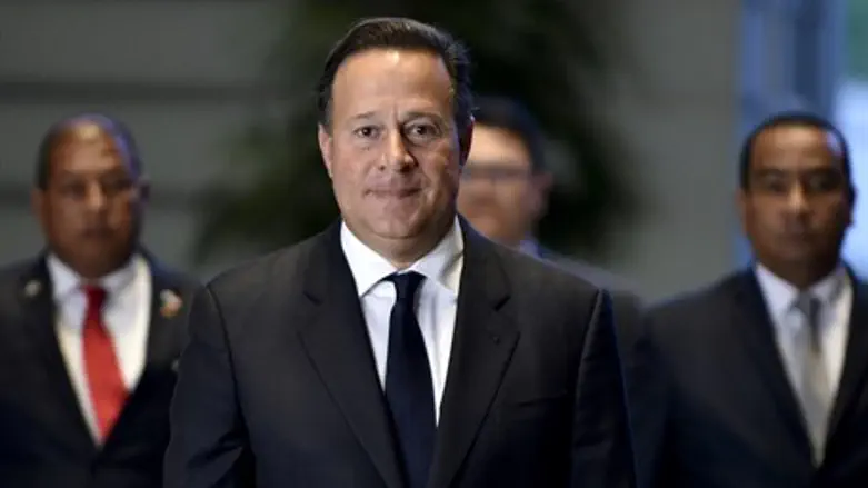 Panamanian President Juan Carlos Varela