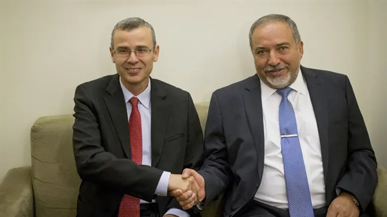 ליברמן ולוין. סוגרים עסקה