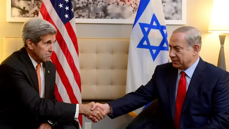 Kerry and Netanyahu (archive)