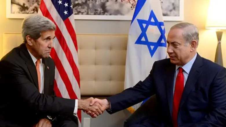 Биньямин Нетаньяху и Джон Керри
