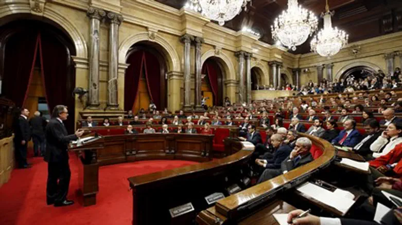 Catalonian parliament in Barcelona (file)