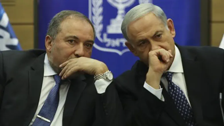 Binyamin Netanyahu, Avigdor Liberman