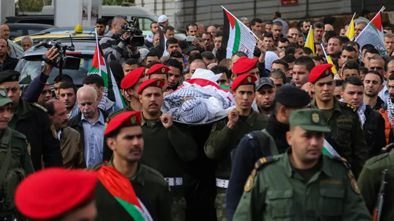 מקור להסתה. הלוויית מחבל