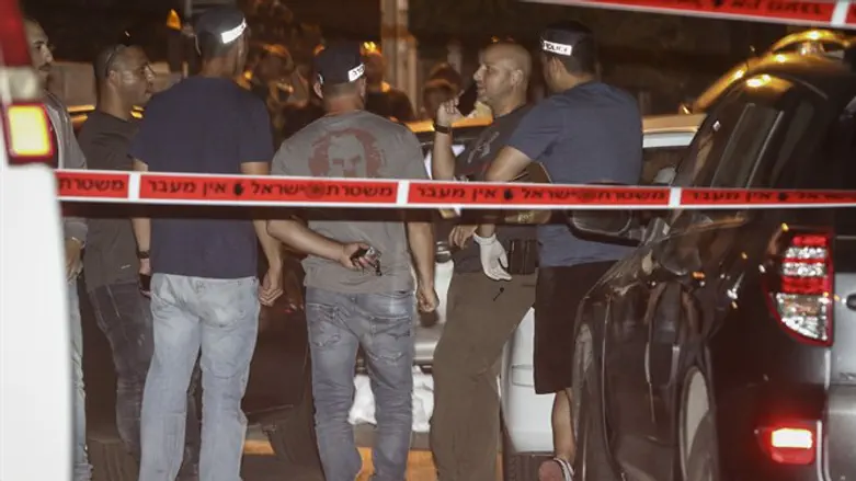 זירת החיסול בלוד