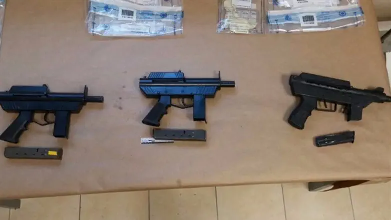 כל הנשק שנתפסו