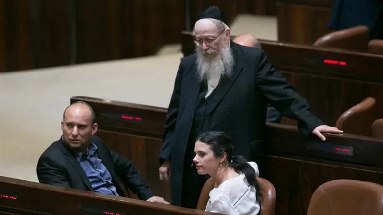 קואליציה? ליצמן וראשי הבית היהודי