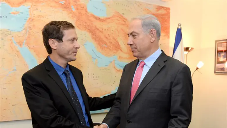 נתניהו והרצוג