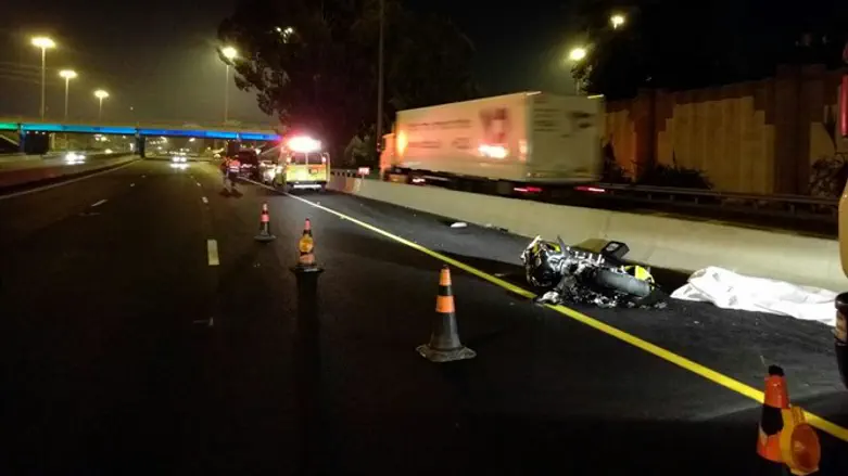 זירת התאונה