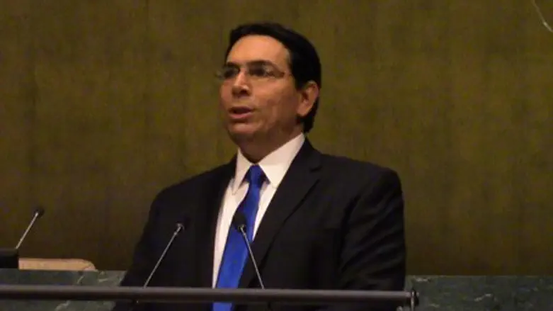 Danny Danon at UN anti-BDS conference
