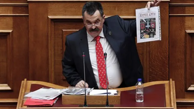 Christos Pappas from Greece's far-right Golden Dawn