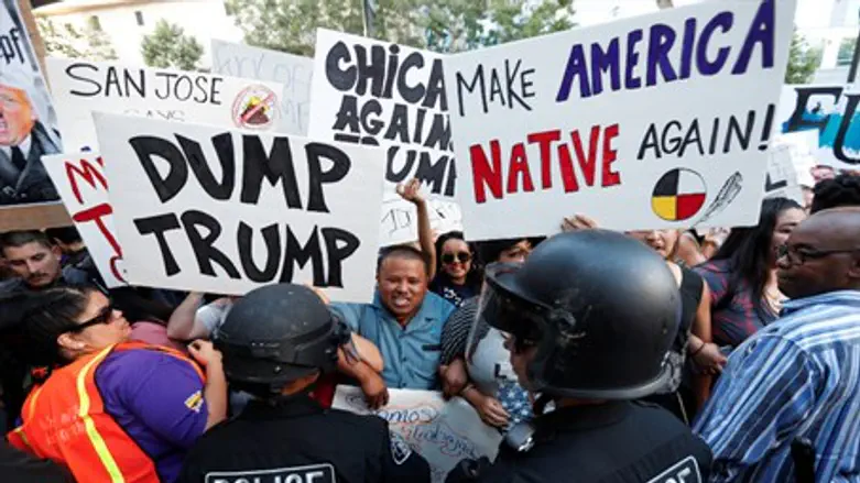 Trump riots in San Jose