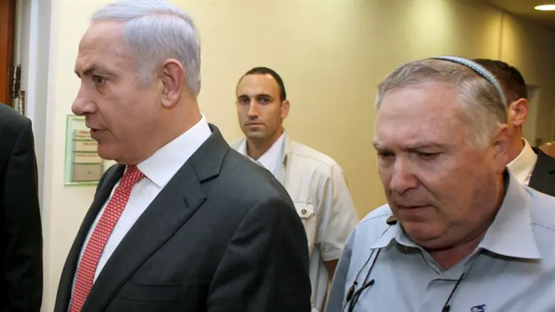 בנימין נתניהו ונתן אשל