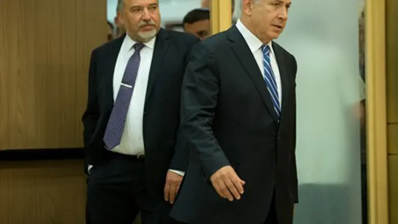 Нетаньяху и Либерман