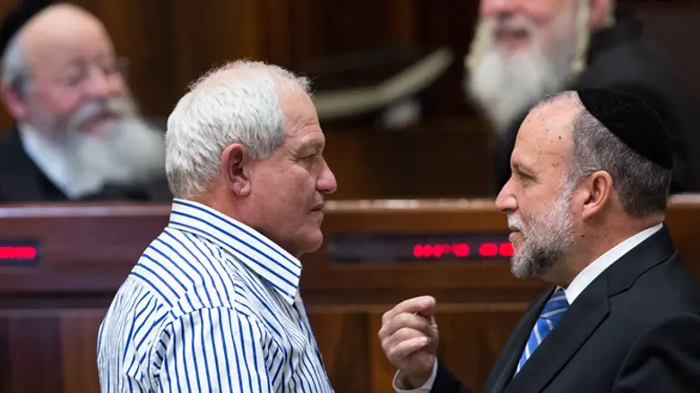 השר כץ וח"כ יצחק כהן