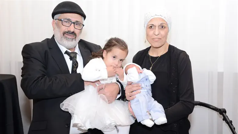 עדה וגבי מוטי, וילדיהם רחל ואביעד