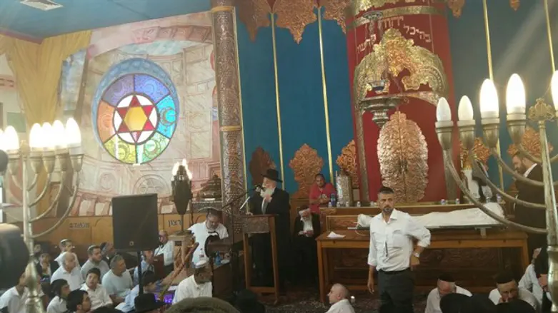 הלווית הרב דוד שלוש
