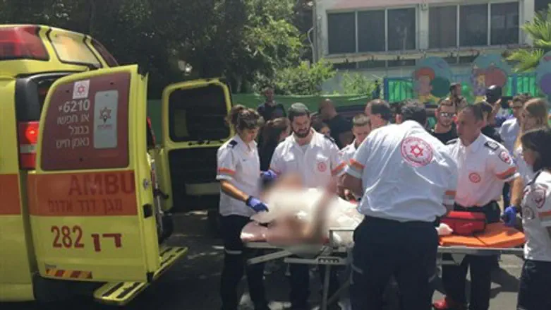 נער בן 14 נפצע בפיצוץ