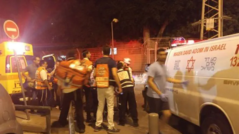 На месте теракта в Тель-Авиве