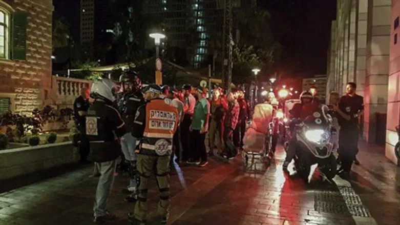 Site of Tel Aviv shooting attack