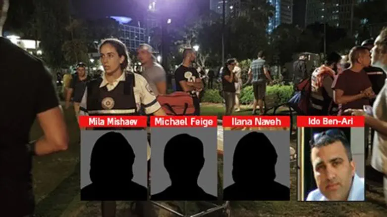 Имена погибших в теракте в Тель-Авиве