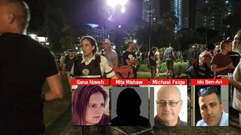 Sarona Market attack victims