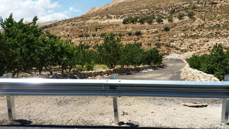 חסימת הכביש הלא חוקי