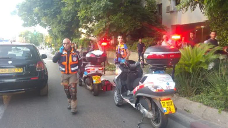 Site of the stabbing