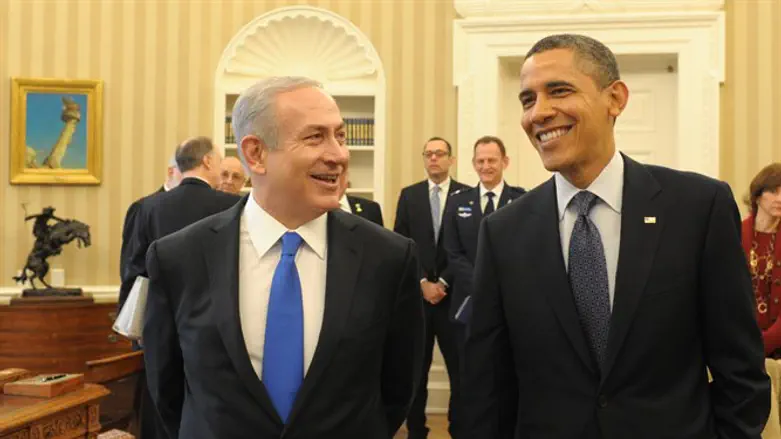 נתניהו ואובמה.