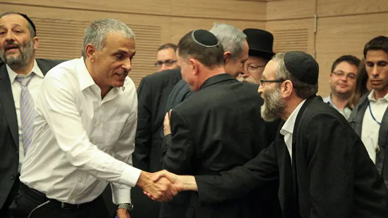 גפני וכחלון. ארכיון