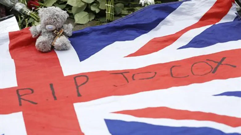 Memorial to murdered British MP Jo Cox