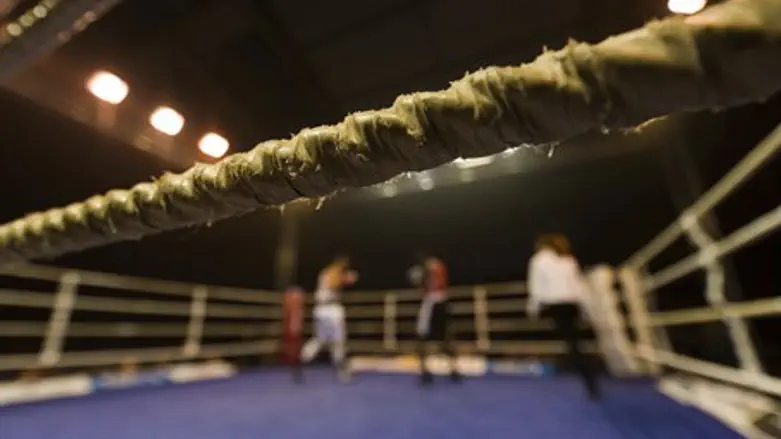 Boxing ring (illustration)