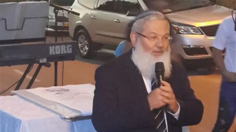 הרב בן דהן בטקס