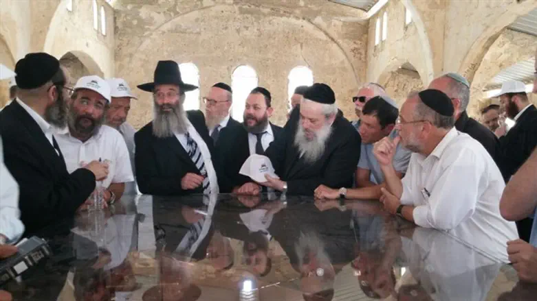 משתתפי הסיור