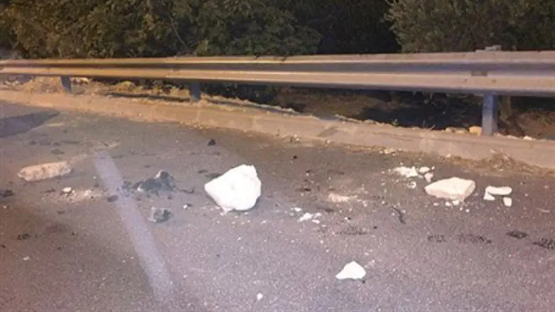 Scene of Route 443 attack