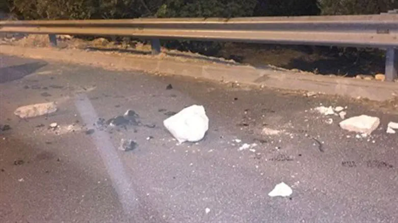 Scene of Route 443 attack