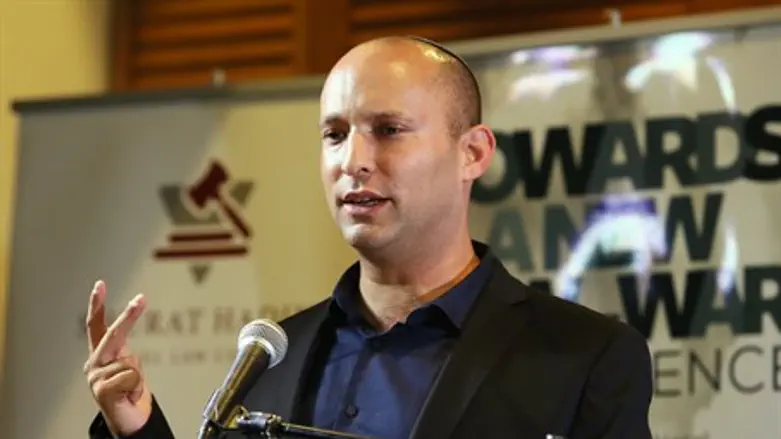 Naftali Bennett at Shurat HaDin conference