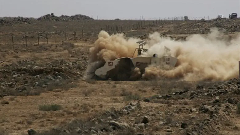 Jordan-Syria border (archive)