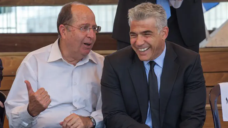 Моше Яалон и Яир Лапид
