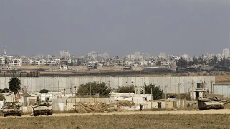 Граница с сектором Газы. Иллюстрация